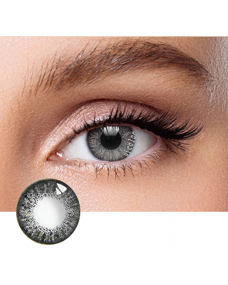 4ICOLOR® DARK GRAY TWO TONE COLORED CONTACT LENSES